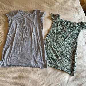 Two nightgowns /casual dresses, XL, Caribean Joe